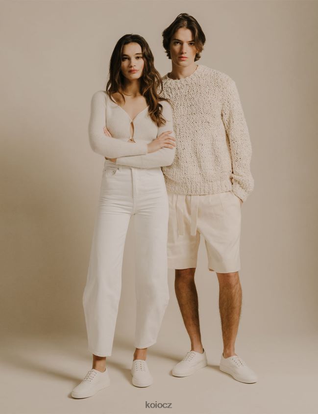 KOIO portofino starožitná bílá obuv muži 860TF61