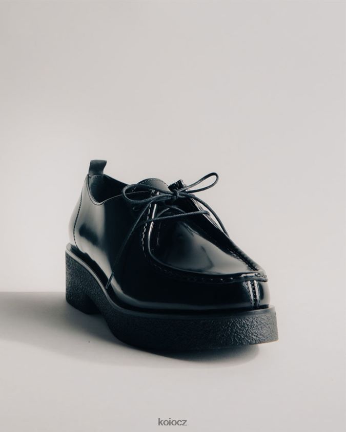 KOIO siena lesklá černá obuv ženy 860TF218
