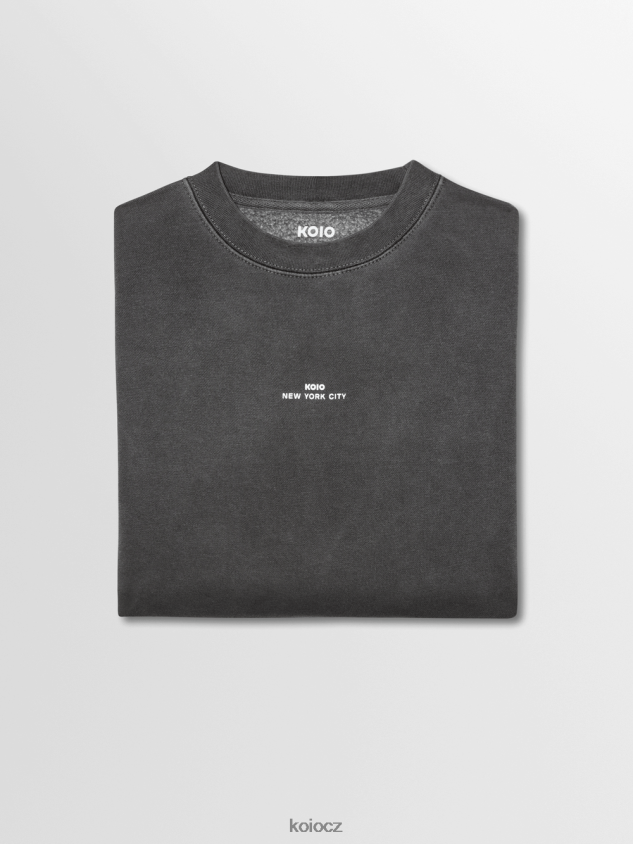 KOIO mikina vinci břidlice sbírka unisex 860TF135