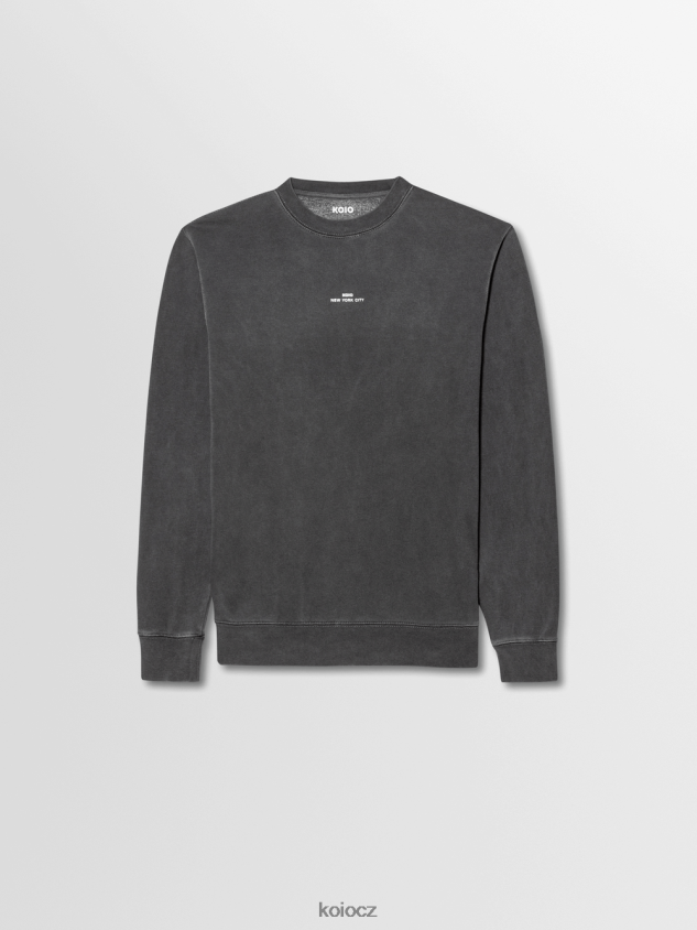 KOIO mikina vinci břidlice sbírka unisex 860TF135