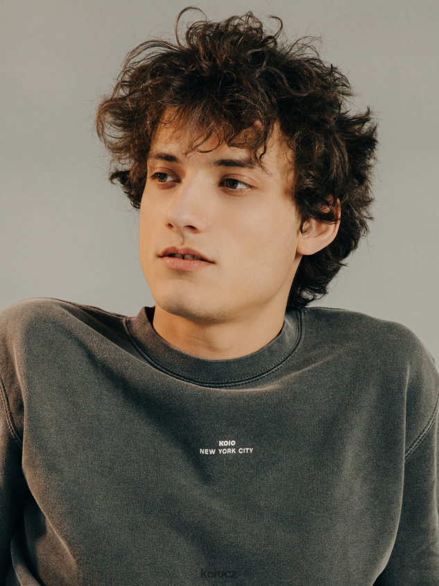 KOIO mikina vinci břidlice sbírka unisex 860TF135